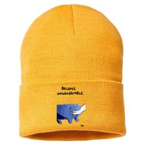 Become Ungovernable Moo Deng Sustainable Knit Beanie