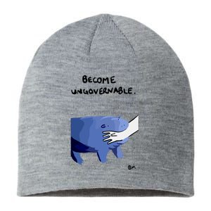 Become Ungovernable Moo Deng Sustainable Beanie