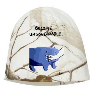 Become Ungovernable Moo Deng Kati - Camo Knit Beanie