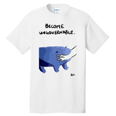 Become Ungovernable Moo Deng Tall T-Shirt