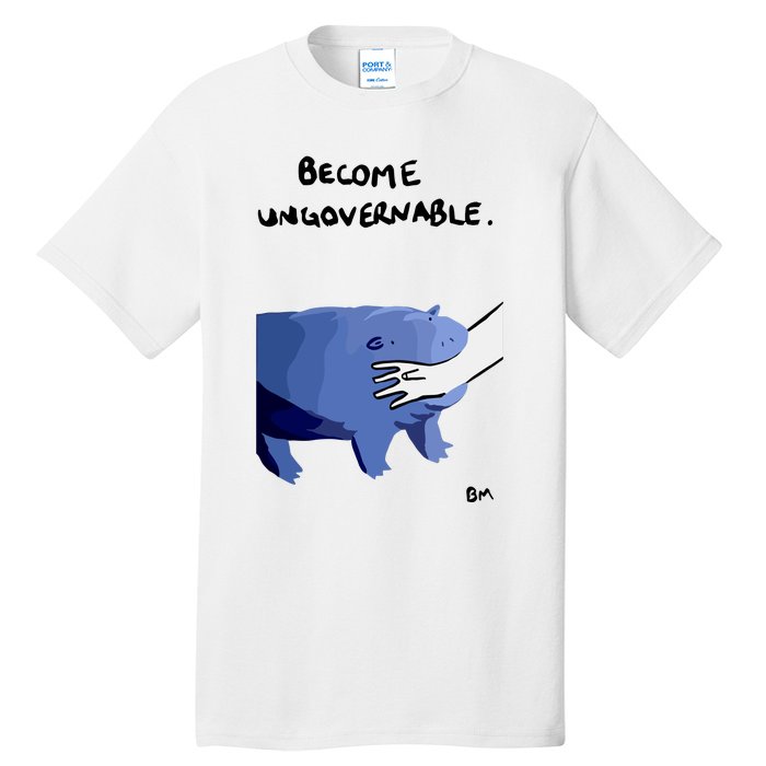 Become Ungovernable Moo Deng Tall T-Shirt