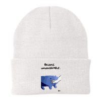 Become Ungovernable Moo Deng Knit Cap Winter Beanie