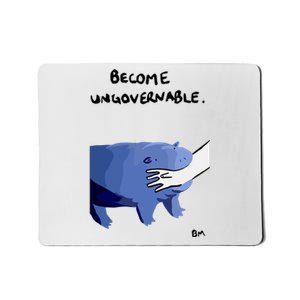 Become Ungovernable Moo Deng Mousepad