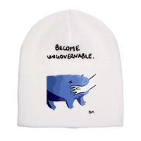 Become Ungovernable Moo Deng Short Acrylic Beanie