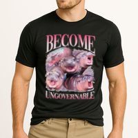 Become Ungovernable Moo Deng Funny Baby Hippo Performance Shirt