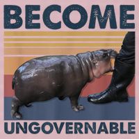 Become Ungovernable Moo Deng Humor 25L Jumbo Tote