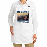 Become Ungovernable Moo Deng Humor Apron