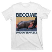 Become Ungovernable Moo Deng Humor T-Shirt