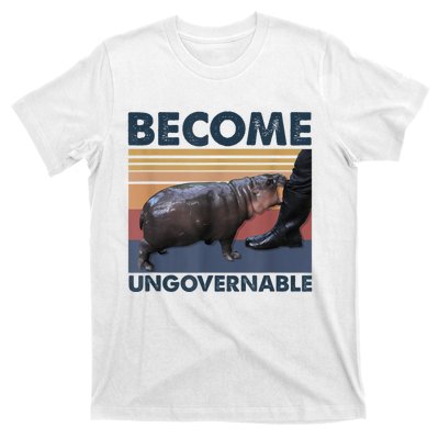 Become Ungovernable Moo Deng Humor T-Shirt