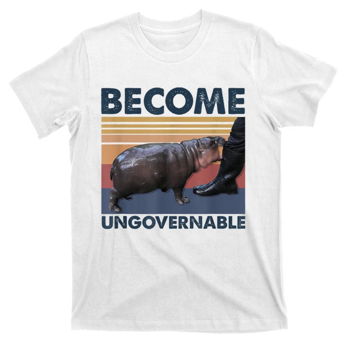 Become Ungovernable Moo Deng Humor T-Shirt