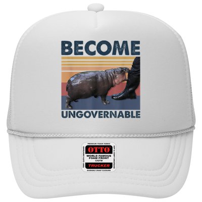 Become Ungovernable Moo Deng Humor Trucker Hat