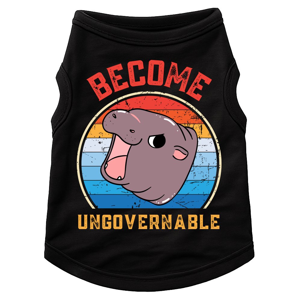 Become Ungovernable Moo Deng Doggie Tank