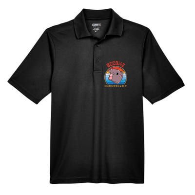 Become Ungovernable Moo Deng Men's Origin Performance Pique Polo