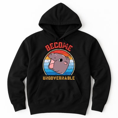 Become Ungovernable Moo Deng Hoodie