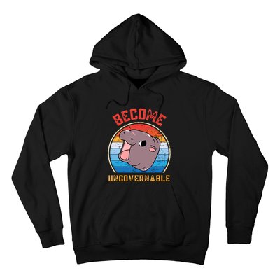 Become Ungovernable Moo Deng Hoodie