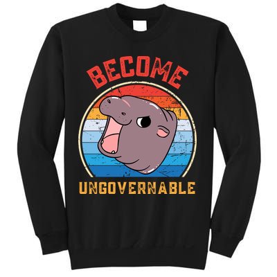 Become Ungovernable Moo Deng Sweatshirt