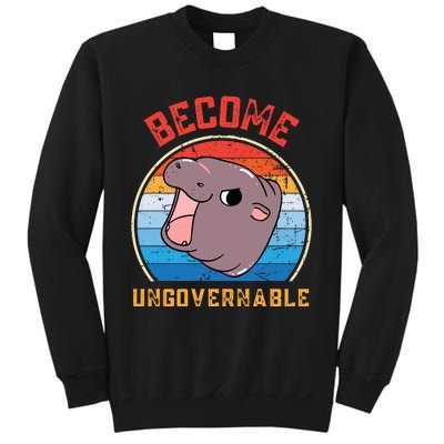 Become Ungovernable Moo Deng Sweatshirt