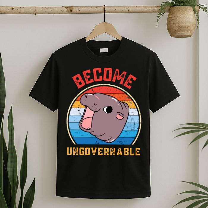 Become Ungovernable Moo Deng T-Shirt