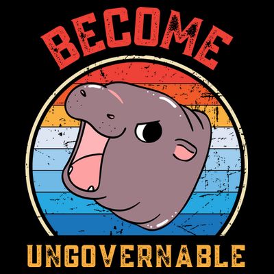 Become Ungovernable Moo Deng T-Shirt