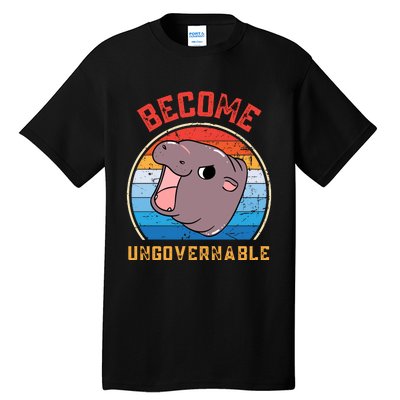 Become Ungovernable Moo Deng Tall T-Shirt