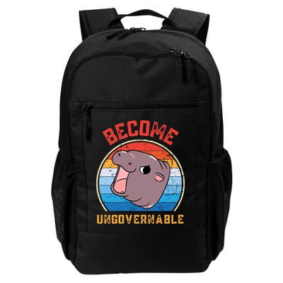 Become Ungovernable Moo Deng Backpack