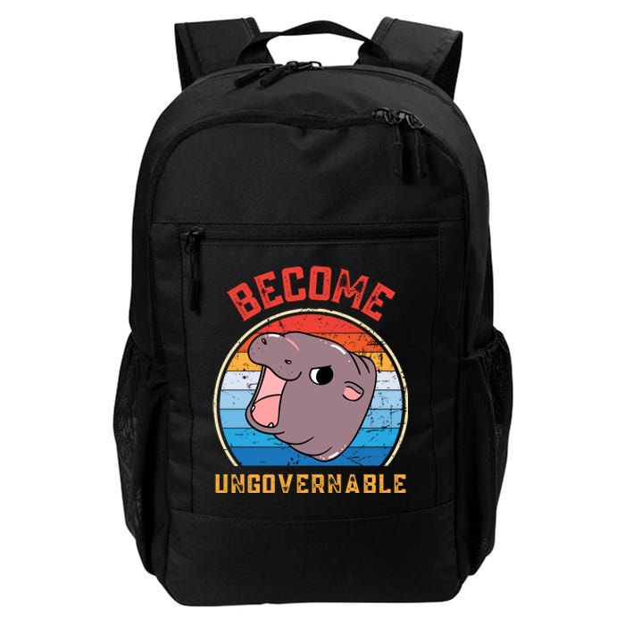 Become Ungovernable Moo Deng Daily Commute Backpack