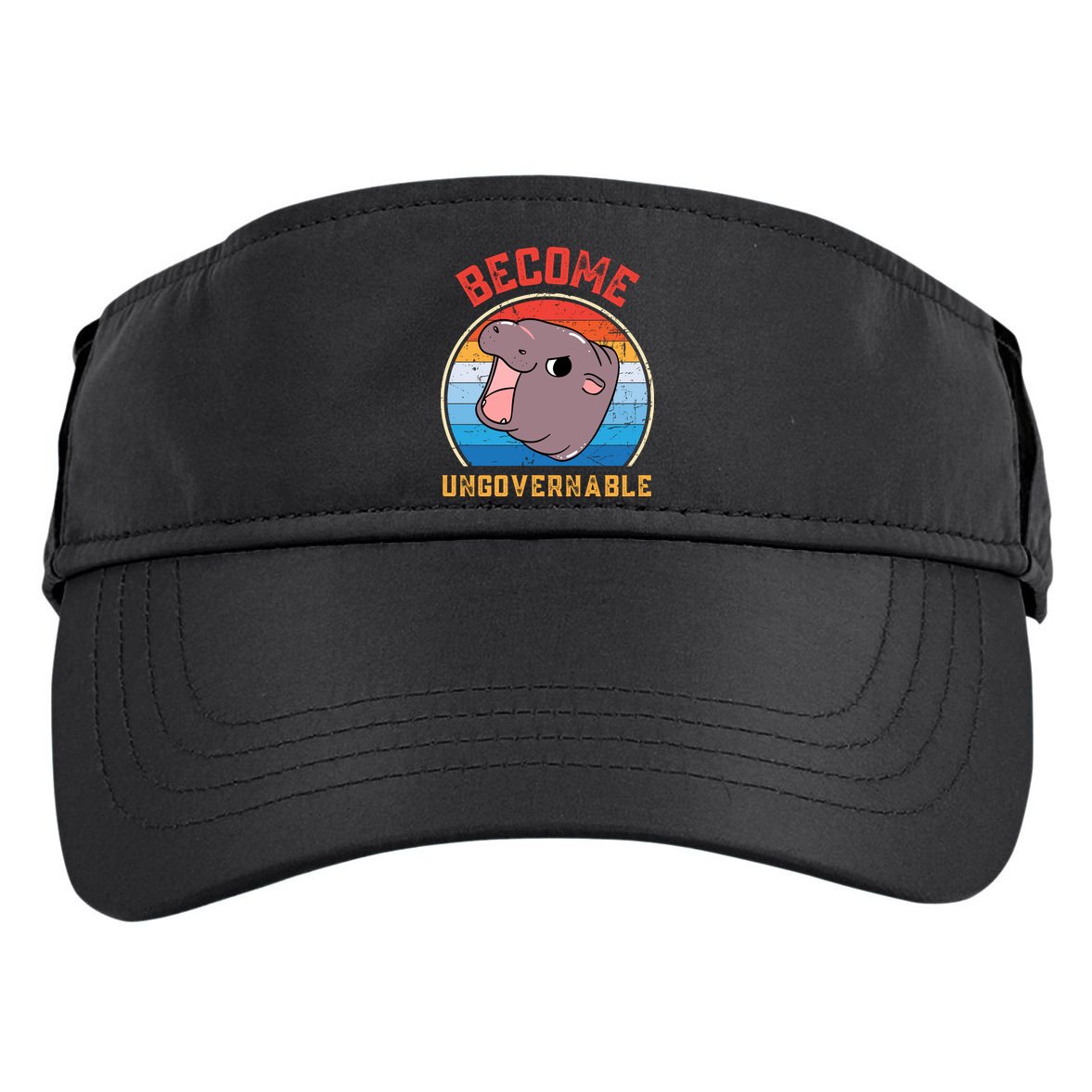 Become Ungovernable Moo Deng Adult Drive Performance Visor