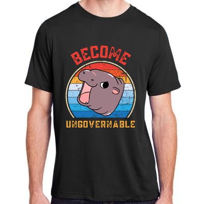 Become Ungovernable Moo Deng Adult ChromaSoft Performance T-Shirt