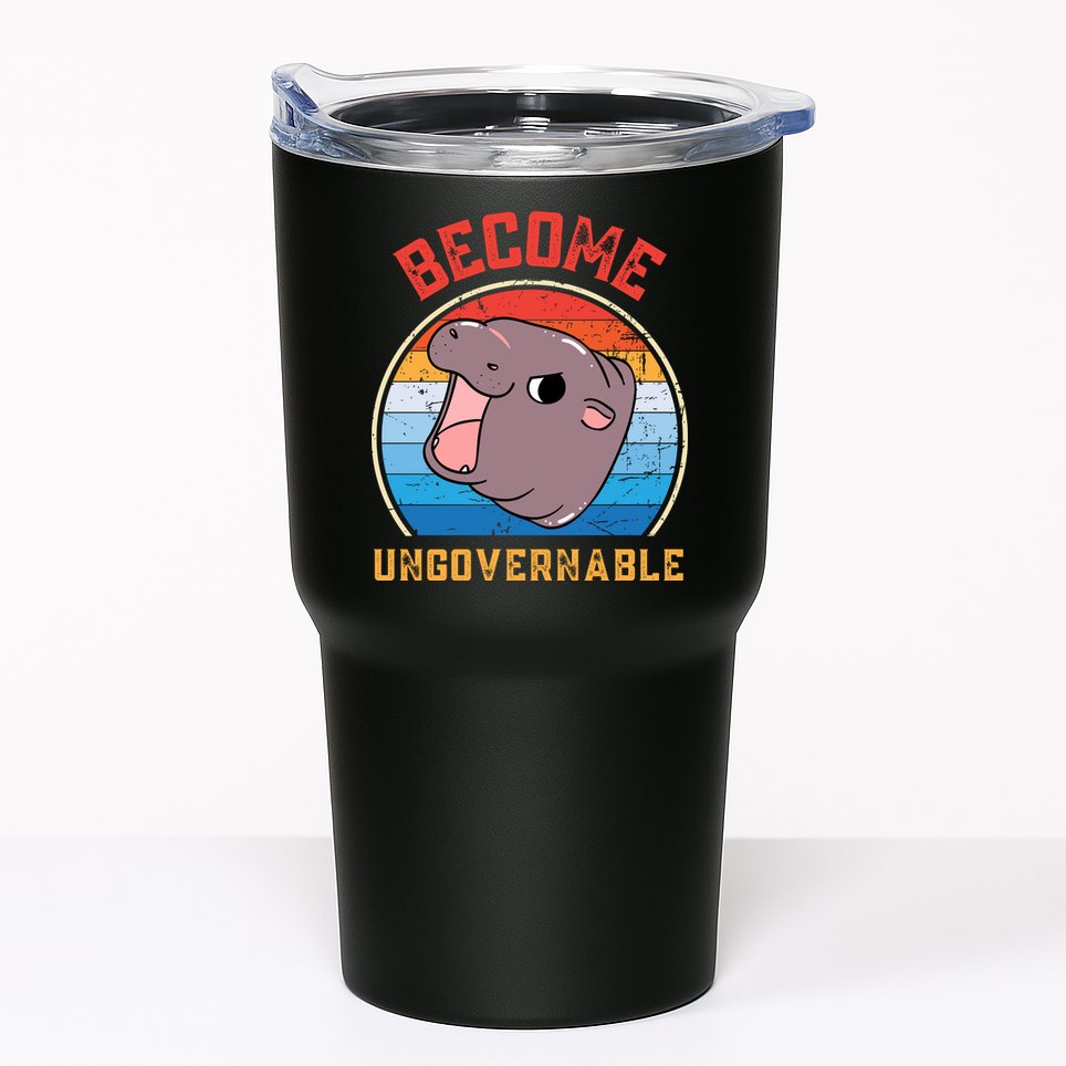 Become Ungovernable Moo Deng Tumbler