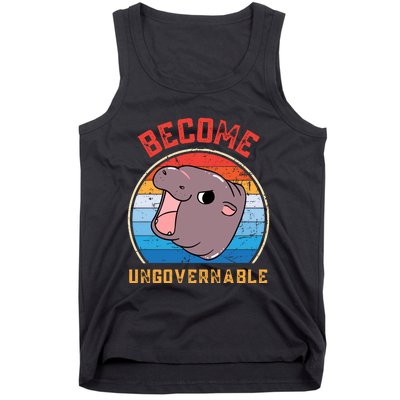 Become Ungovernable Moo Deng Tank Top