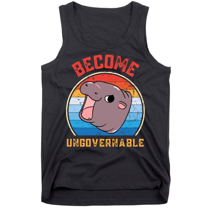 Become Ungovernable Moo Deng Tank Top