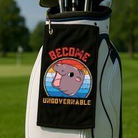 Become Ungovernable Moo Deng Golf Towel