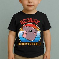 Become Ungovernable Moo Deng Toddler T-Shirt