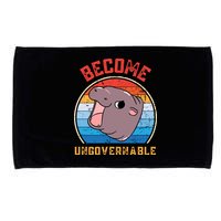 Become Ungovernable Moo Deng Microfiber Hand Towel