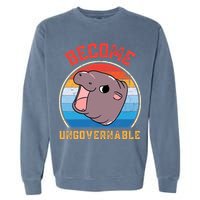 Become Ungovernable Moo Deng Garment-Dyed Sweatshirt