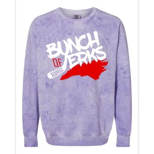 Bunch Of Jerks Carolina Hockey Colorblast Crewneck Sweatshirt