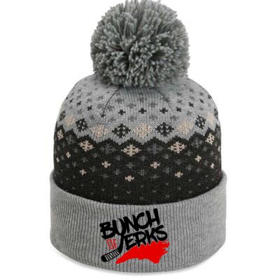 Bunch Of Jerks Carolina Hockey The Baniff Cuffed Pom Beanie