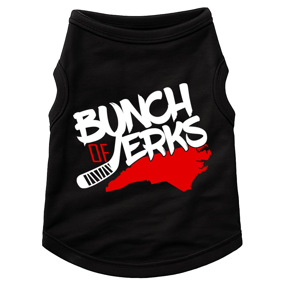Bunch Of Jerks Carolina Hockey Doggie Tank