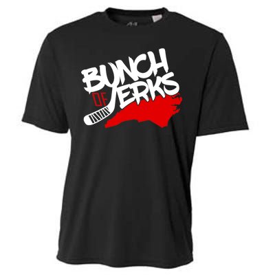 Bunch Of Jerks Carolina Hockey Cooling Performance Crew T-Shirt