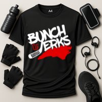Bunch Of Jerks Carolina Hockey Cooling Performance Crew T-Shirt
