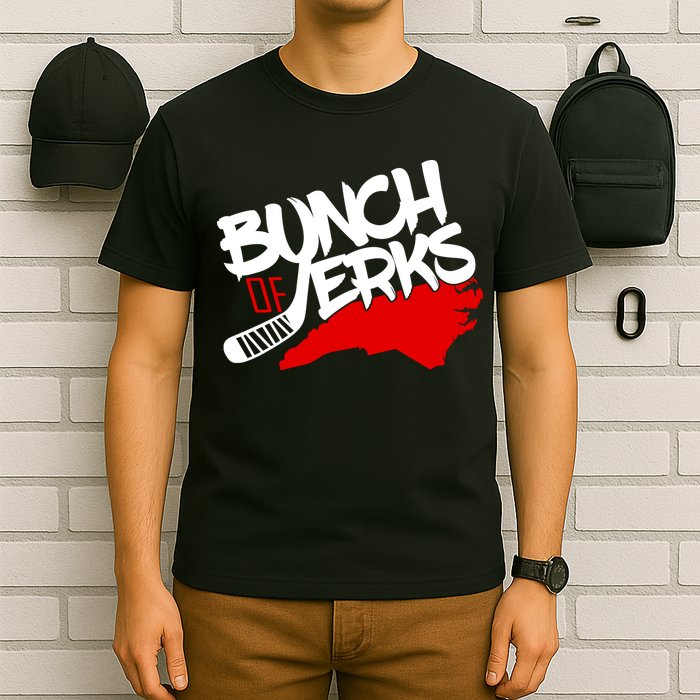 Bunch Of Jerks Carolina Hockey T-Shirt
