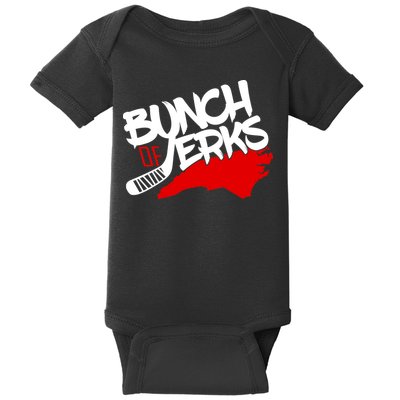 Bunch Of Jerks Carolina Hockey Baby Bodysuit