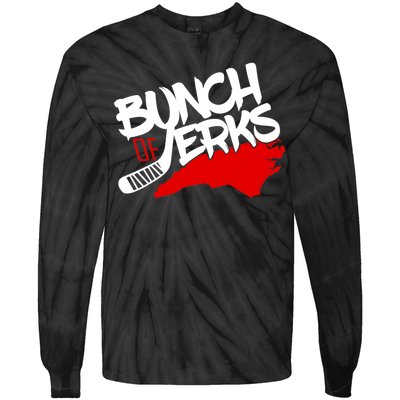 Bunch Of Jerks Carolina Hockey Tie-Dye Long Sleeve Shirt