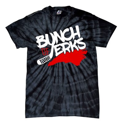 Bunch Of Jerks Carolina Hockey Tie-Dye T-Shirt