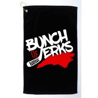 Bunch Of Jerks Carolina Hockey Golf Towel