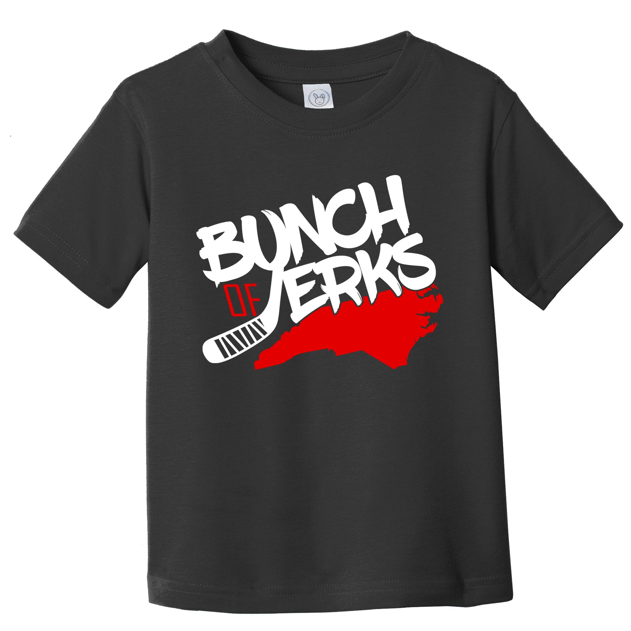 Bunch Of Jerks Carolina Hockey Toddler T-Shirt