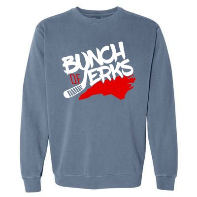 Bunch Of Jerks Carolina Hockey Garment-Dyed Sweatshirt