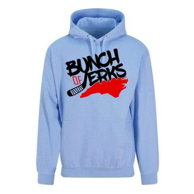 Bunch Of Jerks Carolina Hockey Unisex Surf Hoodie