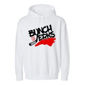 Bunch Of Jerks Carolina Hockey Garment-Dyed Fleece Hoodie