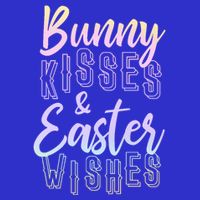 Bunny Kiss And Easter Wishes Cute Baby Bodysuit